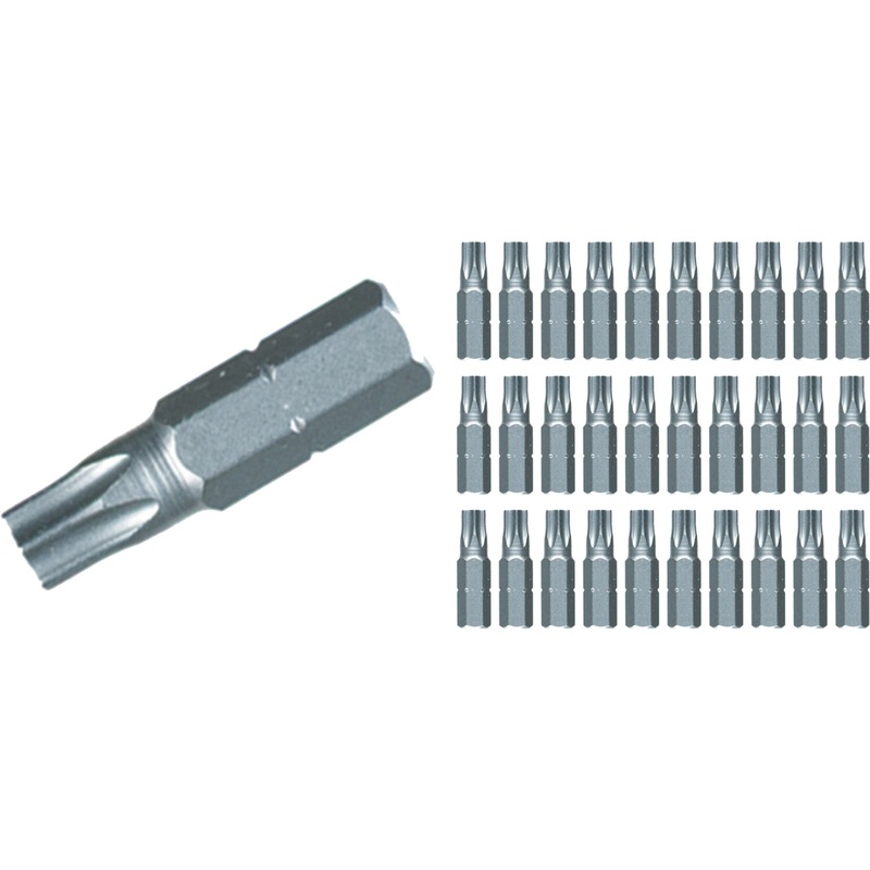 Torx Contractor Insert Bit T27 x 25mm - 30 Pack