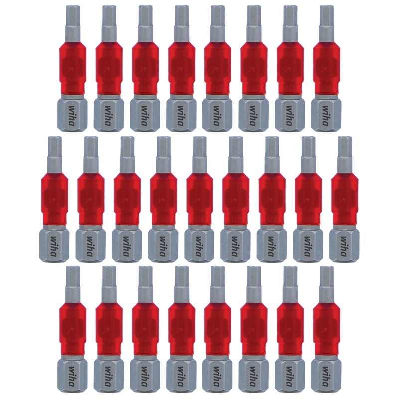 MaxxTor Impact Bit Hex 3.0mm - 29mm - 25 Pack
