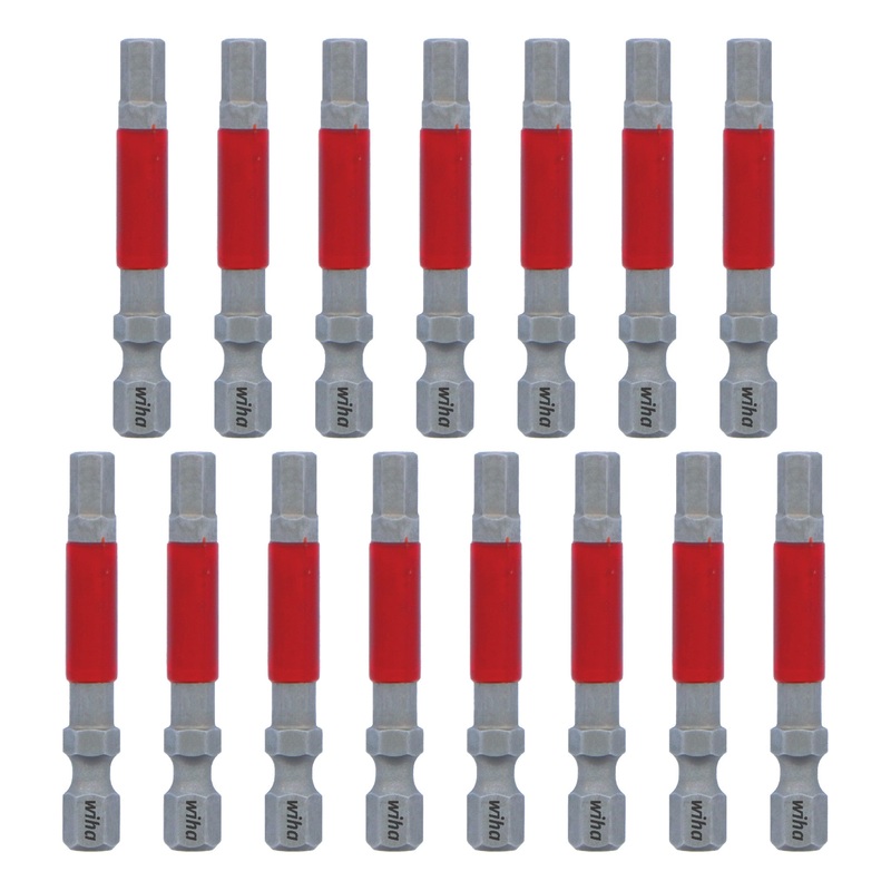 MaxxTor Impact Bit Hex 3/16" - 49mm - 15 Pack