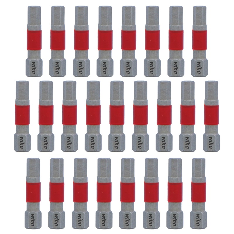 MaxxTor Impact Bit Hex 5.0mm - 29mm - 25 Pack