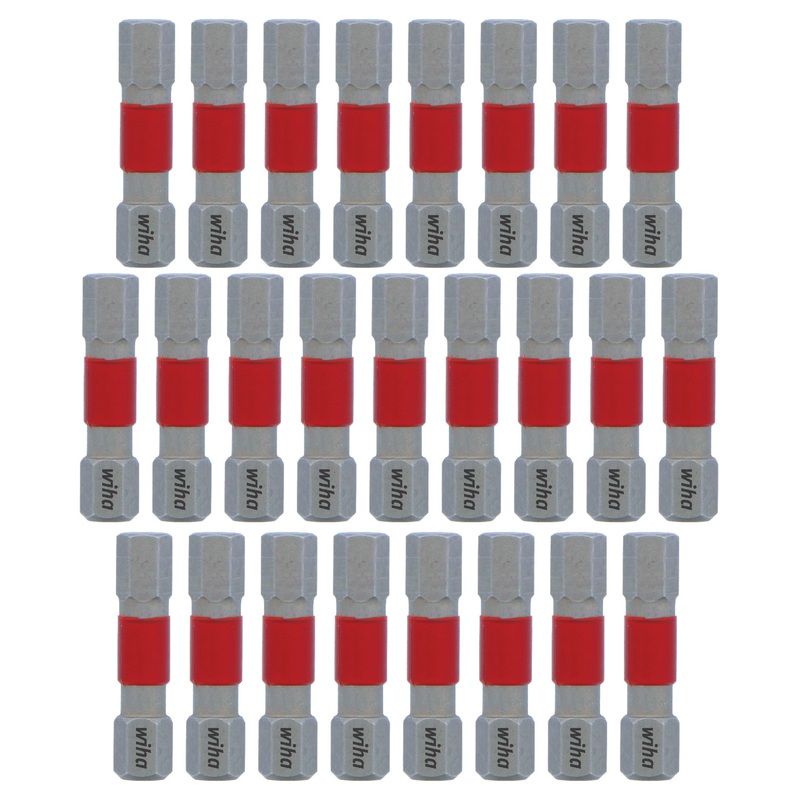 MaxxTor Impact Bit Hex 6.0mm - 29mm - 25 Pack