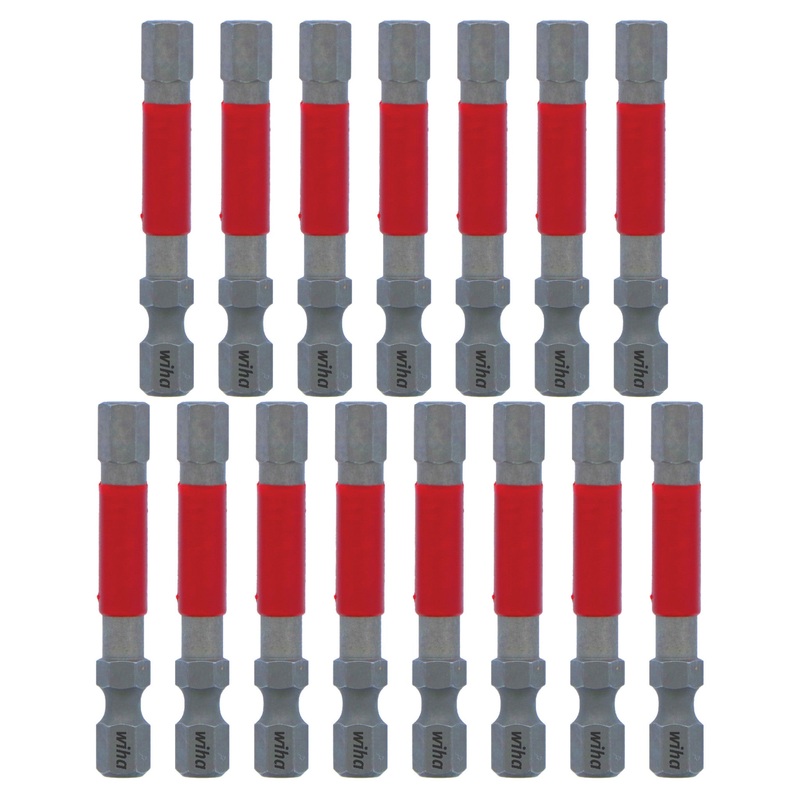 MaxxTor Impact Bit Hex 6.0mm - 49mm - 15 Pack