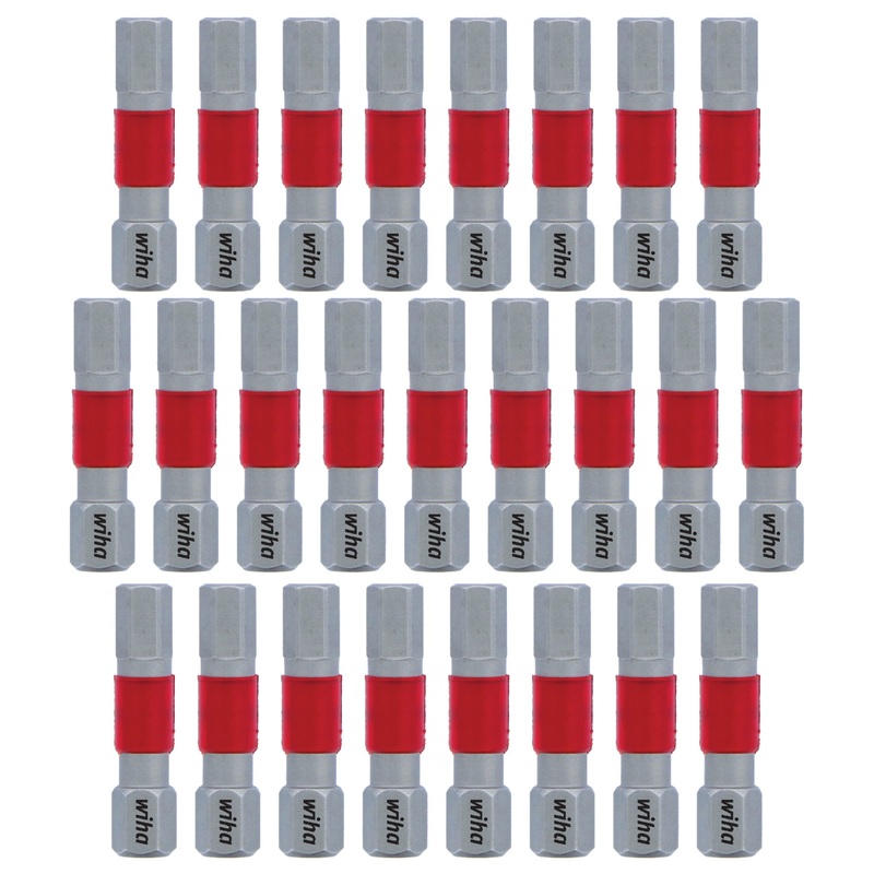 MaxxTor Impact Bit Hex 7/32" - 29mm - 25 Pack