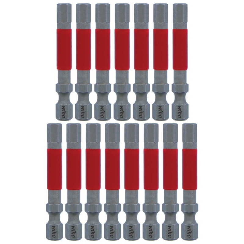 MaxxTor Impact Bit Hex 7/32" - 49mm - 15 Pack