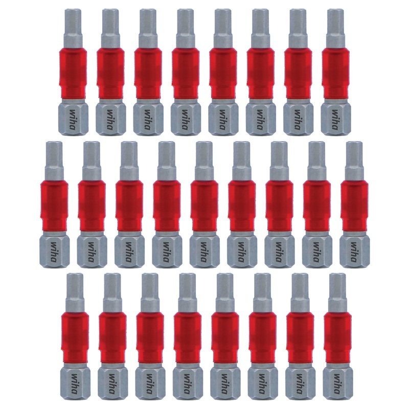 MaxxTor Impact Bit Hex 9/64" - 29mm - 25 Pack