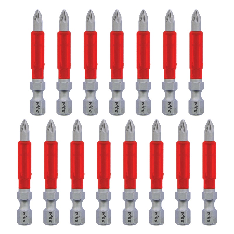 MaxxTor Impact Bit Pozi #1 - 49mm - 15 Pack