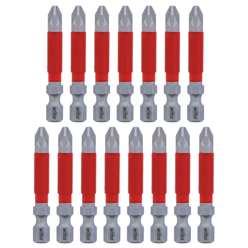 MaxxTor Impact Bit Pozi #2 - 49mm - 15 Pack