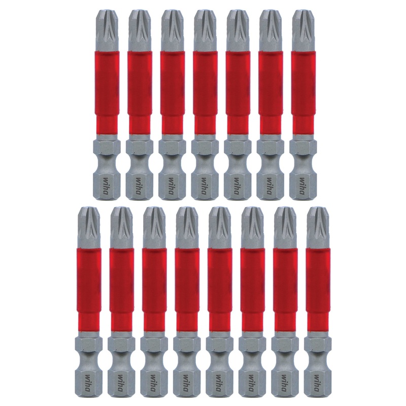 MaxxTor Impact Bit Pozi #3 - 49mm - 15 Pack