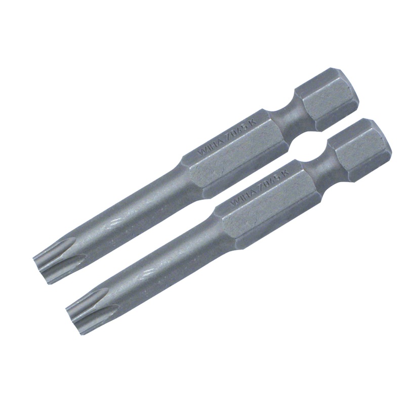 Torx Align Power Bit T6 x 50mm - 2 Pack