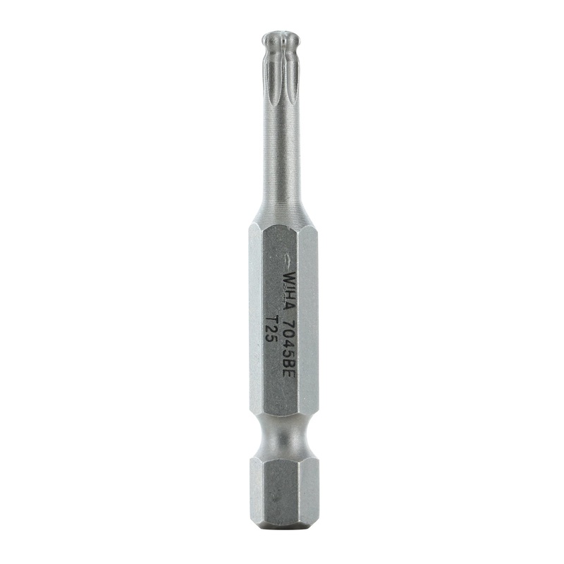 Torx Ball End Bit T25 - 50mm -  10 Pack