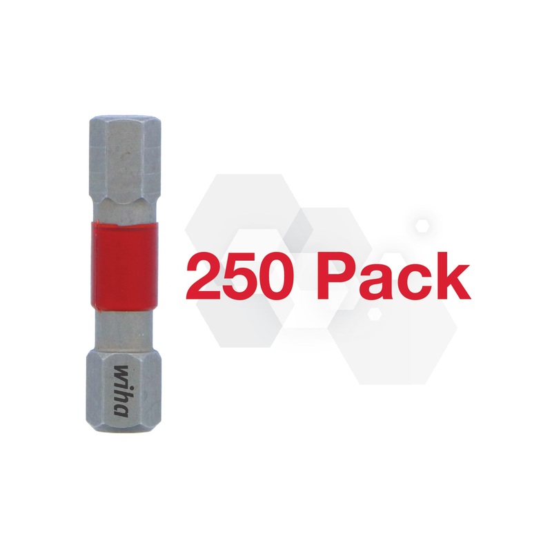 MaxxTor Impact Bit Hex 1/4" - 29mm - 250 Pack