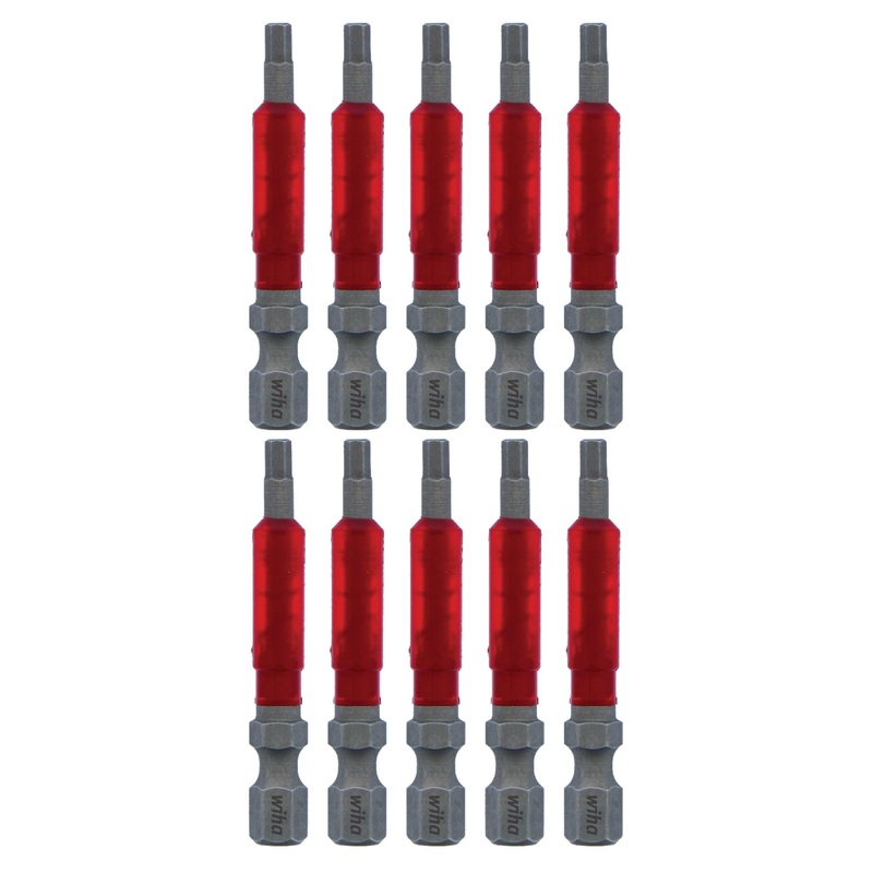 MaxxTor Impact Bit Hex 3.0mm x 49mm - 10 Pack