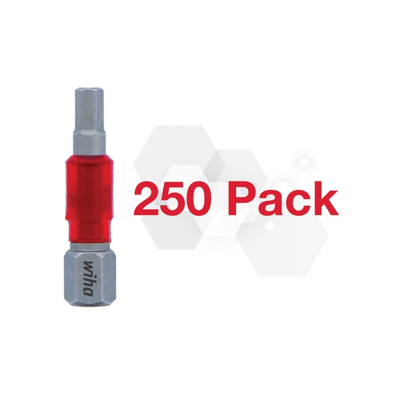 MaxxTor Impact Bit Hex 5/32" - 49mm - 250 Pack