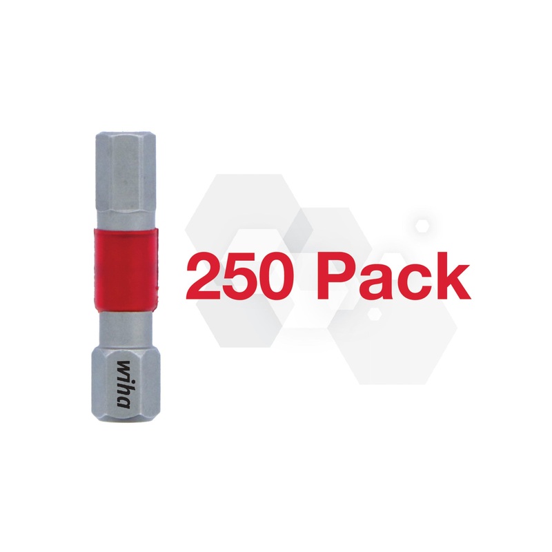 MaxxTor Impact Bit Hex 7/32" - 29mm - 250 Pack
