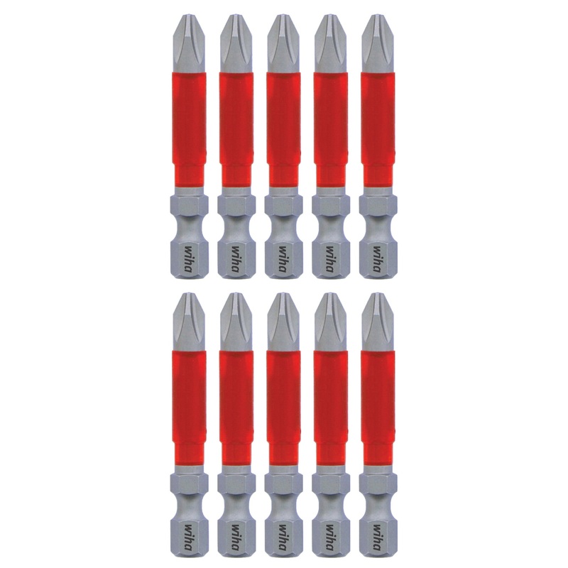MaxxTor Impact Bit Phillips #2 - 49mm - 10 Pack