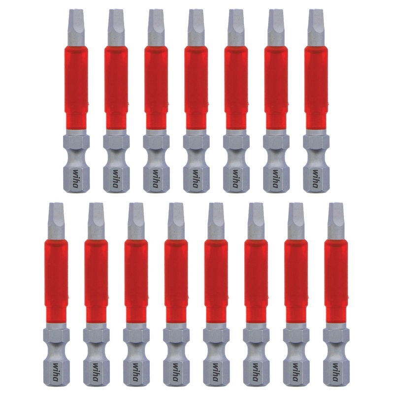 MaxxTor Impact Bit Square #2 - 49mm - 15 Pack