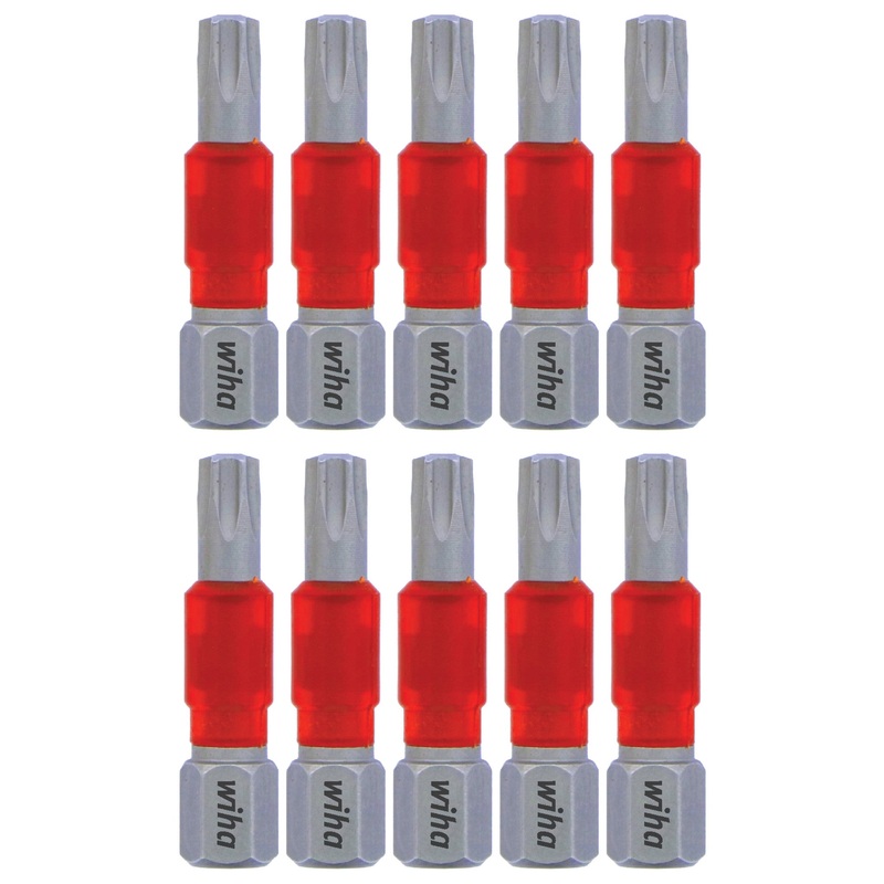MaxxTor Impact Insert Bit Torx T25 - 29mm - 10 Pack