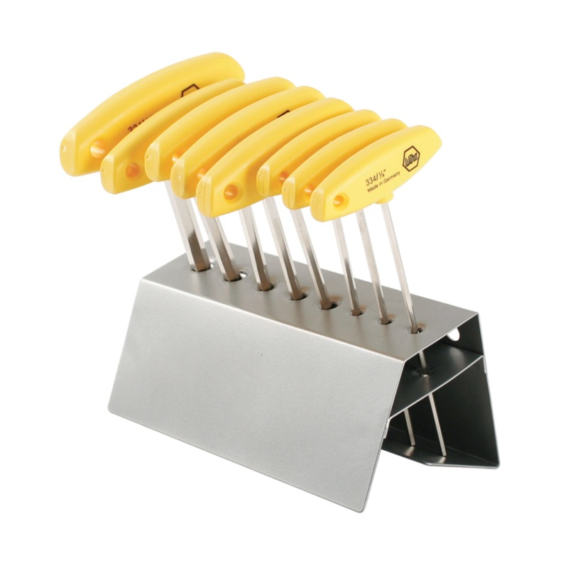 8 Piece Classic Grip Hex SAE T-Handle Set