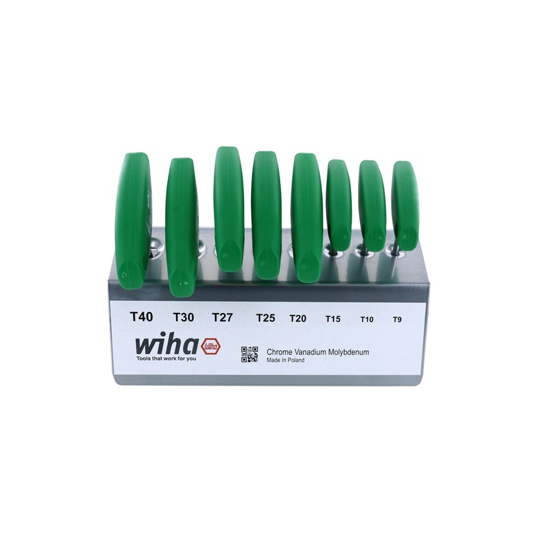 8 Piece Classic Grip Torx T-Handle Set in Stand