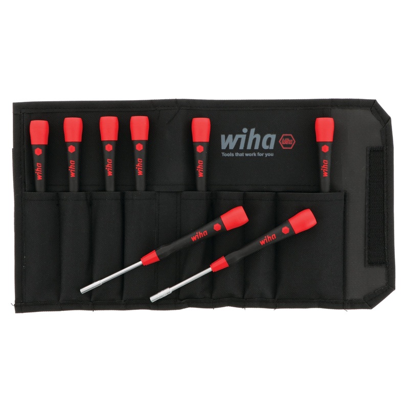 8 Piece PicoFinish Precision Nut Driver Set - Metric