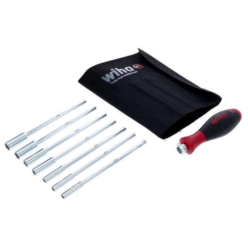 8 Piece SoftFinish Drive-Loc VI Nut Driver Set - Metric