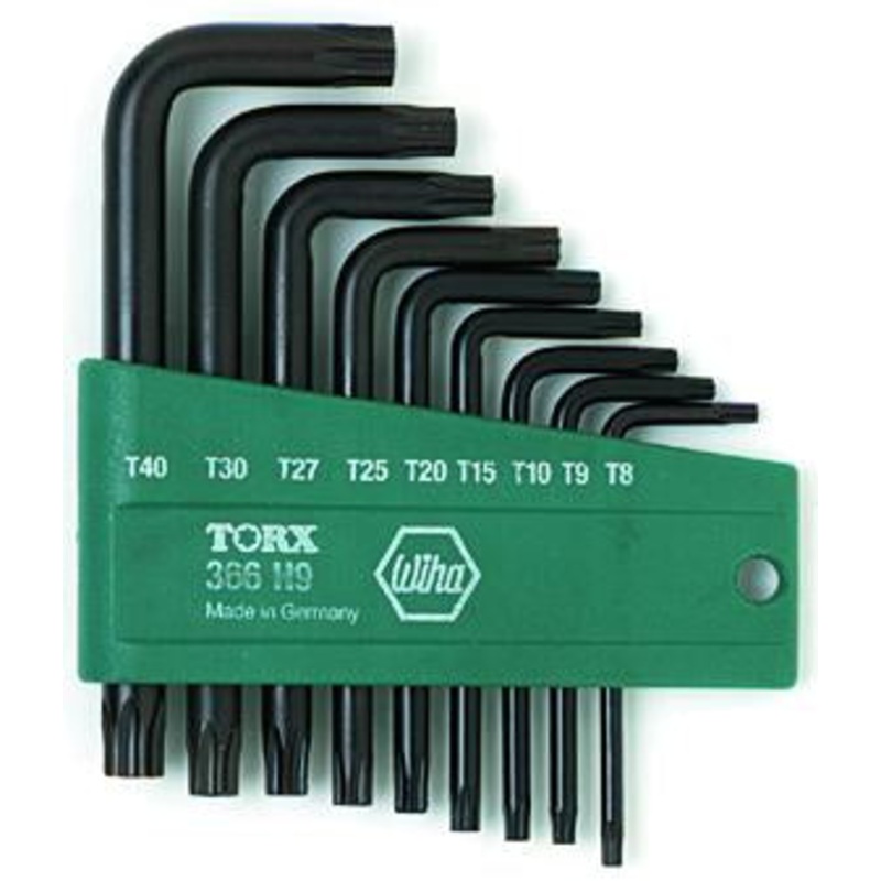 9 Piece Torx L-Key Short Arm Set