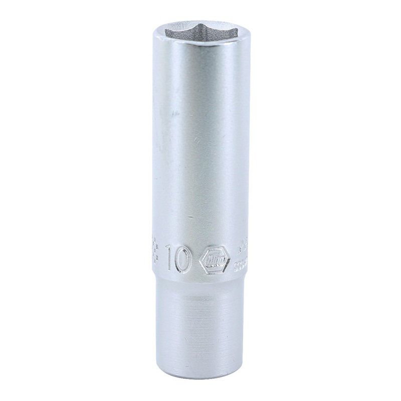 6 Point - 1/4 Inch Drive Deep Socket - 10.0mm x 50mm