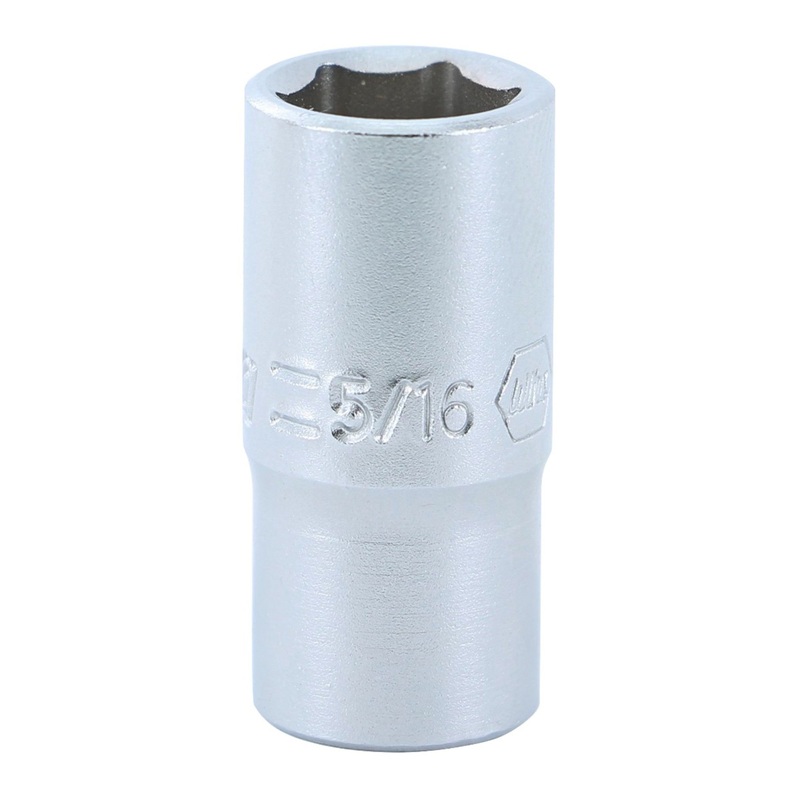 6 Point - 1/4 Inch Drive Socket - 5/16" x 25mm