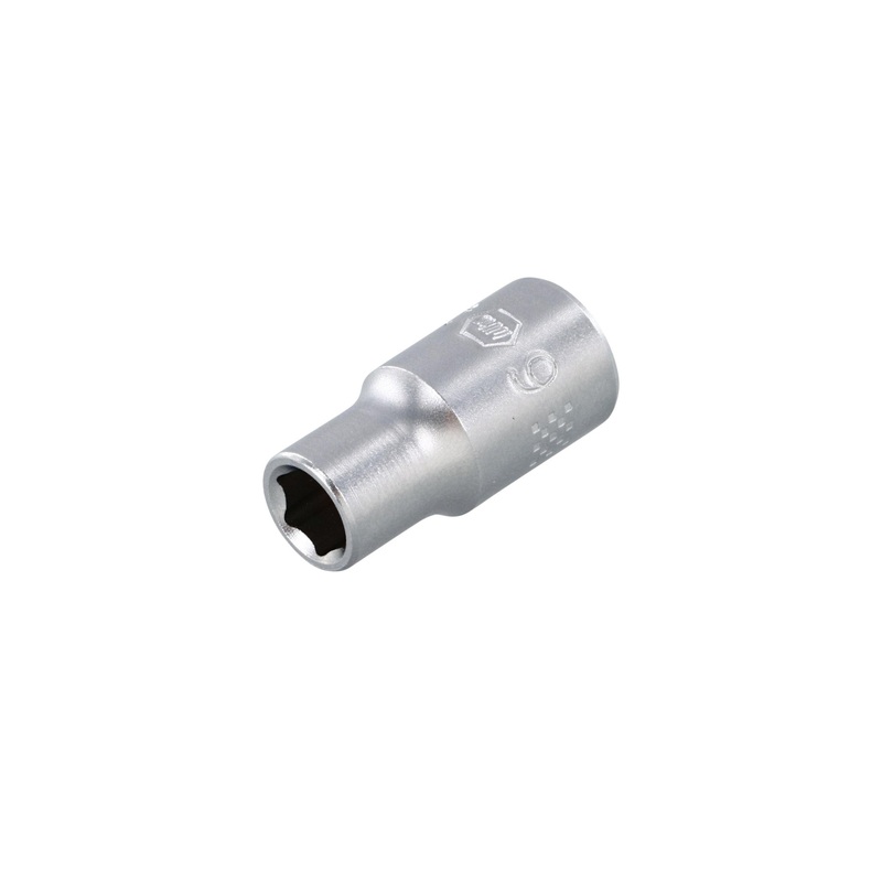 6 Point - 1/4 Inch Drive Socket - 6.0mm x 25mm