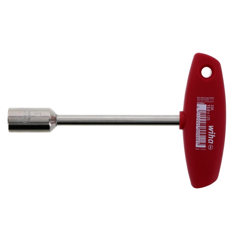 Classic Grip T-Handle Nut Driver 13.0mm