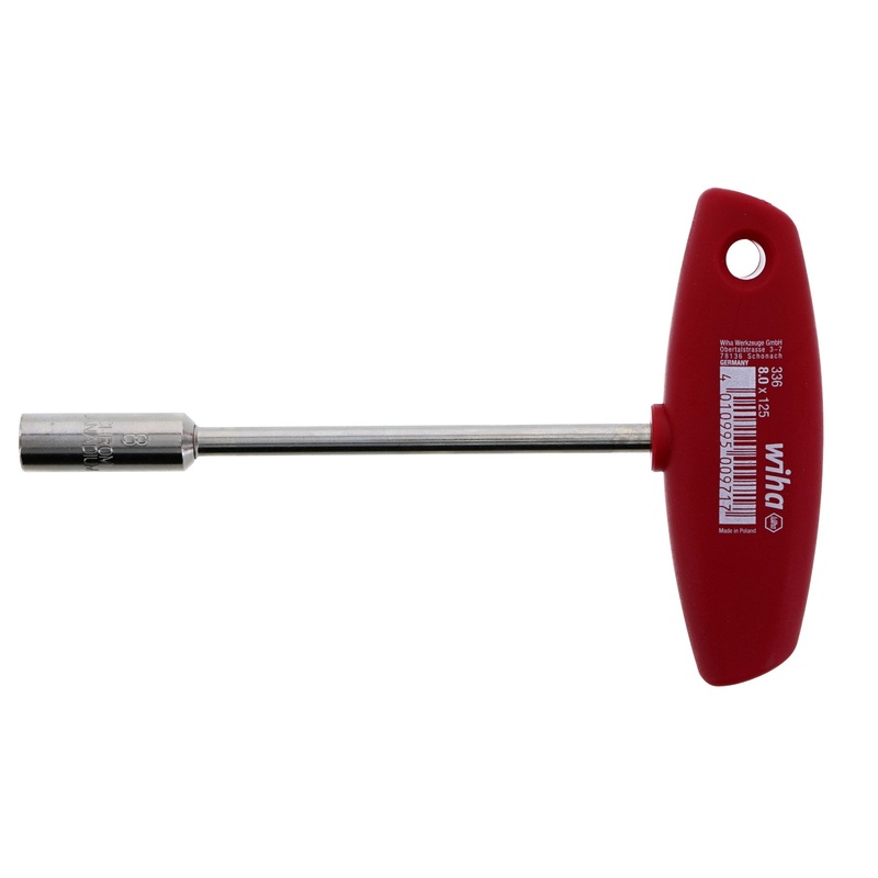 Classic Grip T-Handle Nut Driver 8.0mm