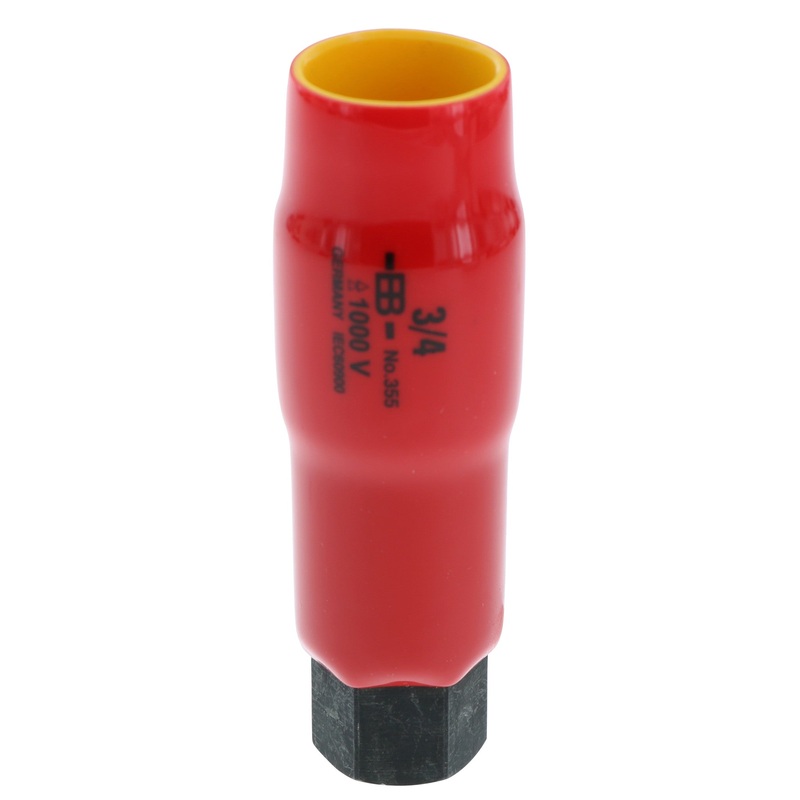 Insulated Hex Socket 1/2" Drive 3/4"