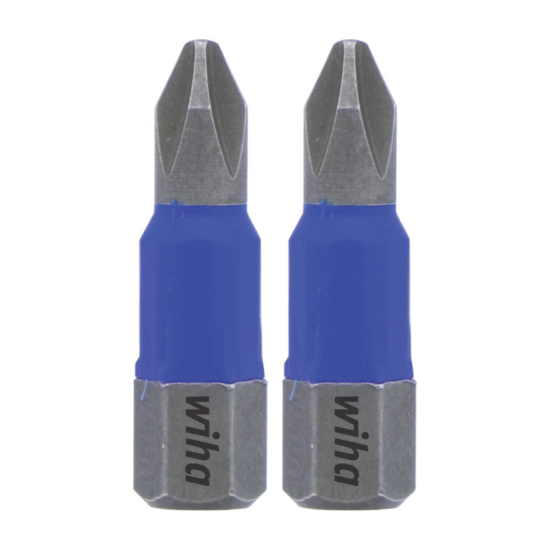 TerminatorBlue Impact Bit Phillips #2 - 1 Inch - 2 Pack