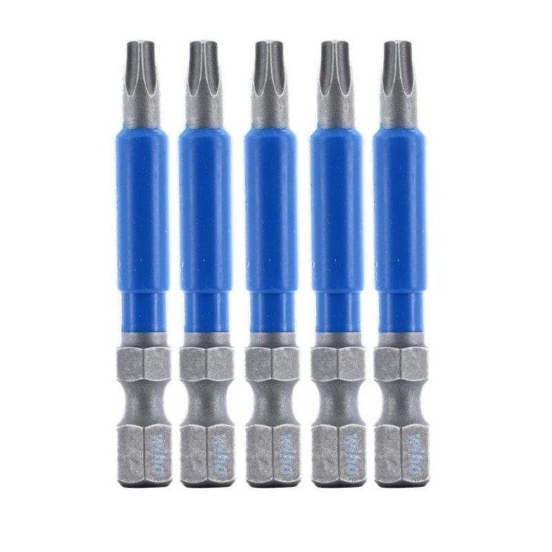TerminatorBlue Impact Bit Torx T15 - 2 Inch - 5 Pack