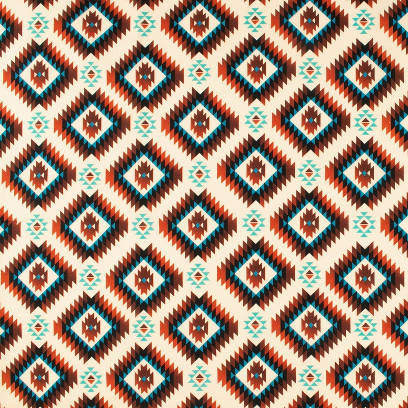 Printed Cotton - PRAIRIE CREEK - 014 - Natural