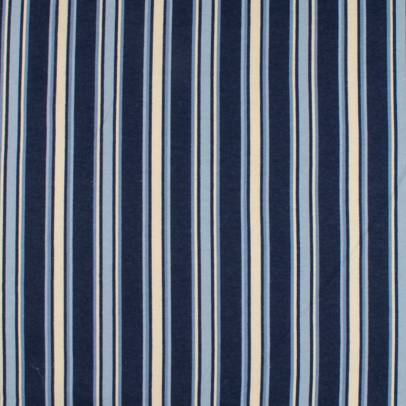 Printed Flannelette CHELSEA - 1422 - Navy